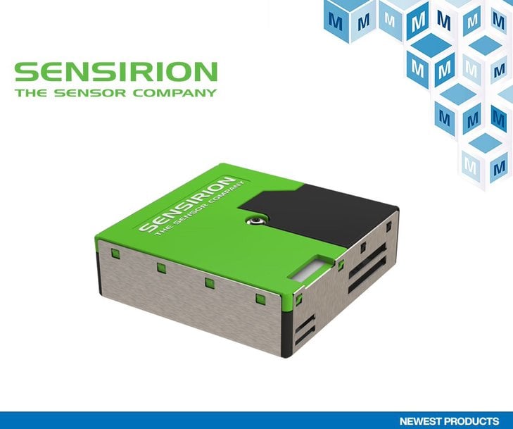 MOUSER ELECTRONICS OFRECE UNA GRAN VARIEDAD DE SENSORES AMBIENTALES DE SENSIRION